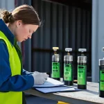 대기환경 실기시험에서 자주 나오는 실수 - 5: 0 µg/m³' in a visibly dusty environment, or a wildly fluctuating number). His expression is a mix...