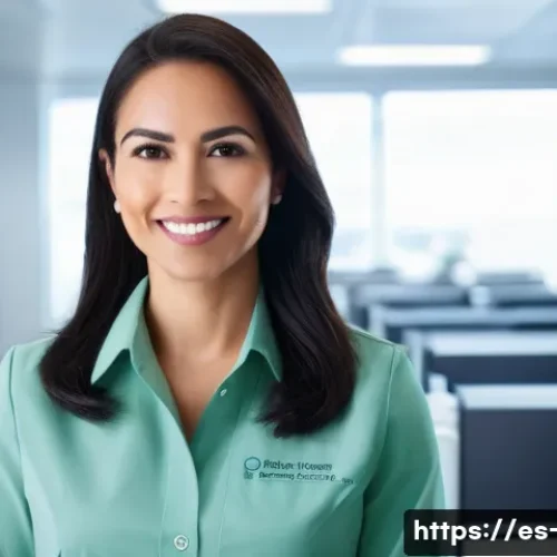 대기환경분야 자격증별 난이도 비교 - **Prompt 1: The Certified Air Quality Expert in Action**
    "A confident and intelligent female env...